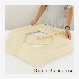 Diy Round Mirror Frame By Build Basic - Diy End Table #5602991