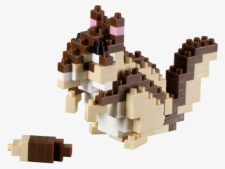 Chipmunk - Chipmunk - Brixies Chipmunk 3d-motif Building Blocks (multi-colour) #5603460