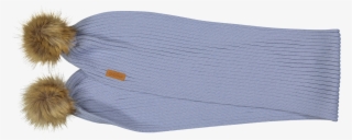 Furry Scarf, Stone Blue #5603833