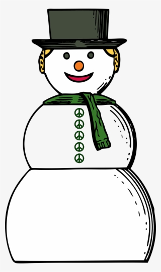 Free Yellow Cliparts Download Clip Art Christmas - Snowman Clipart #5604169