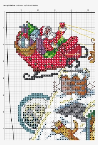 The Night Before Christmas - Cross-stitch #5604420