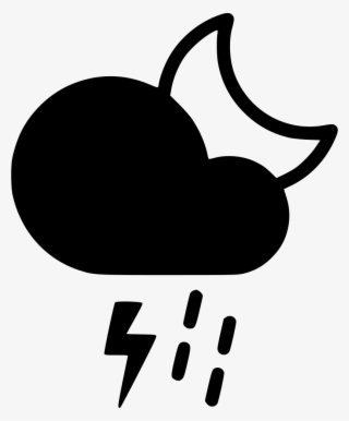 Png File Svg - Thunderstorm #5604787