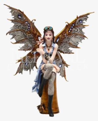Naomi Steampunk Fairy Statue - Naomi Steampunk Fairy Figurine #5605883