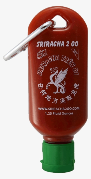 A Miniature Refillable Sriracha Bottle #5606682
