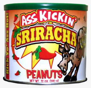 Ass Kickin' Sriracha Peanuts - Ass Kickin Sriracha Peanuts, 12oz. #5607245