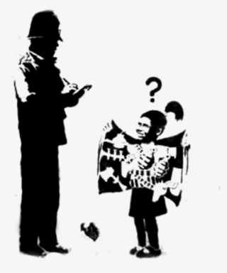 Banksy Girl And Policeman #5607247 Banksy Girl And Policeman #5607247