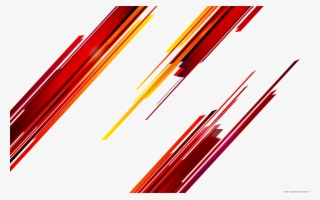 Abstract Vector Png Picture - Red Abstract Lines Png #5610030