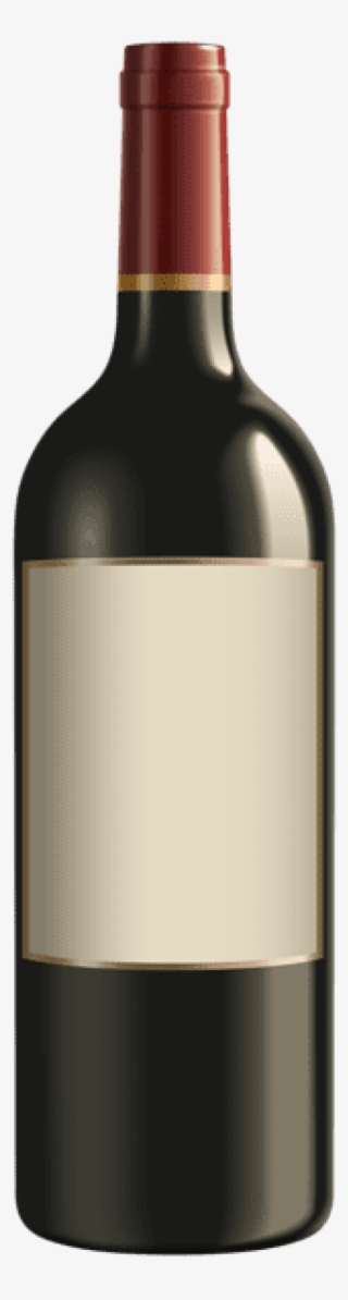 Bottle Of Red Wine Transparent Png - Portable Network Graphics #5610154