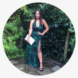 I'm A Rare Ruby, Half Irish Half Malagasy And Very - Alina Green Leopard Print Plunge Maxi Dress #5612691