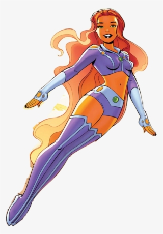 Starfire Sticker Dc Dccomics - Dc Starfire Transparent Background #5613705