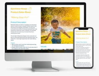 Speckless Soaps Sales Sheet #5614100