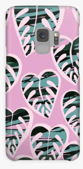 Tropical Plants Light Violet Case Galaxy S9 - Ipad 4 #5617073