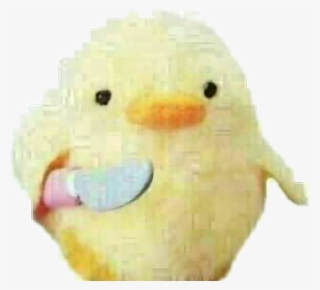 Duck Plushie With Knife Png - Free Transparent PNG Download - PNGkey