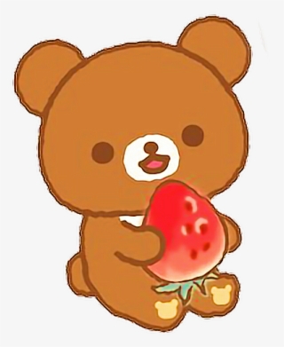 Rilakkuma Korilakkuma Strawberry Ichigo Cute Kawaii - Rilakkuma Png #5617790