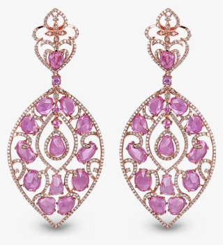 Sapphire Chandelier Earrings - Chandelier Earrings Multi Color #5618376