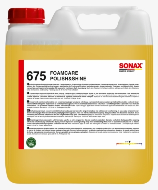 06756000 Sonax Foamcare Polish&shine 10l - Sonax #5618960