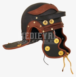 Leather Roman Trooper Helmet - Leather Roman Helmet #5619191