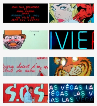 Stills From Jean-luc Godard's Film Pierrot Le Fou - Pierrot Le Fou #5619567