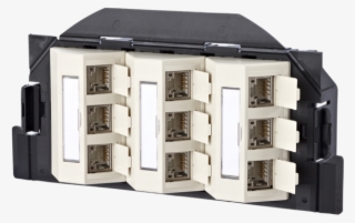 Btr Cat 6a Network Box For Floor Boxes 9x Rj45 #5619965