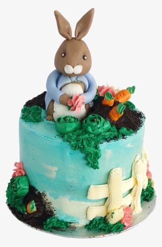 Peter Rabbit Cake - Peter Rabbit Burrow Birthday Cake #5620121