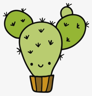 El Nopal - Cute Cactus Coloring Page #5620332