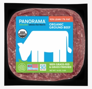 Pano - Panorama Beef, Ground, 93%/7%, Organic, 100% Grassfed #5621056 Pano - Panorama Beef, Ground, 93%/7%, Organic, 100% Grassfed #5621056