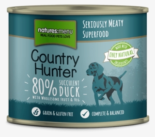 Natures Menu Country Hunter Dog Can Succulent Duck - Natures Menu - Country Hunter Farm Reared Turkey (600gm) #5623313