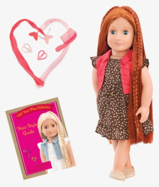 Peyton 18-inch Hairplay Doll - Our Generation 18-inch Peyton Hairgrow Doll #5624668