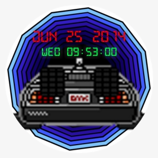 Back To The Future Animated Watch Face Preview #5625279