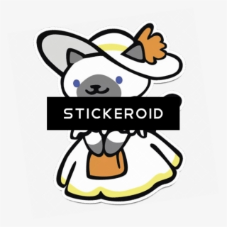 Стикер Neko Atsume - Sapphire From Neko Atsume #5625975