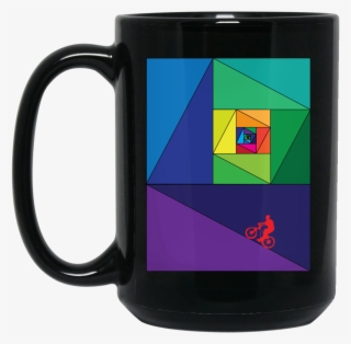 Fibonacci Mountain Bike-01 15 Oz - They Call Me Darth Grader Png #5627579