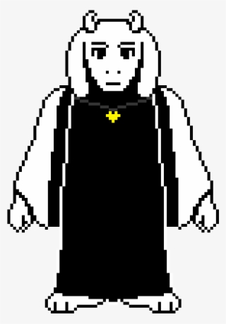 X-tale Toriel Sprite - X Tale Pixel Art - Free Transparent PNG Download ...