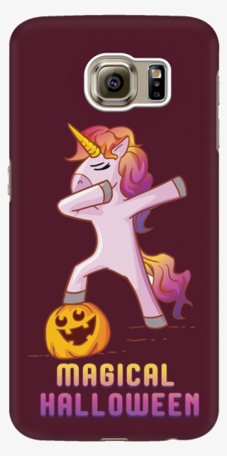 Dabbing Halloween Unicorn Phone Case For Samsung, Gifts - Halloween #5628272