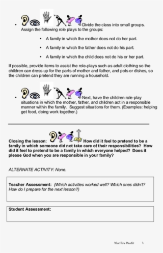 Page - Child's Role In The Family #5628964