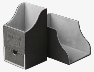 Dragon Shield Nest Deck Box Black & Light Grey #5630473