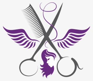 Clipart Transparent Library Belle Vous Salon Beautiful - Comb And Scissors Clipart #5632220