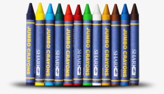 Shark - Wax Crayons - Jumbo - Wax #5633388