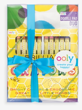 Busy Bee Doodlers Crayons Sketchbooks Gift Set - Ooly Busy Bee Gift Bundle #5633539