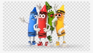 Crayola Crayon Characters Clipart Crayola Crayon Character - Crayolas Navidad #5633824