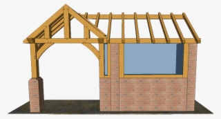 Traditional Porch And Glazed Bay Window 3d1 - Window #5634769