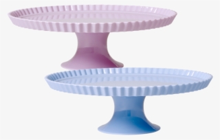 Large Melamine Cake Stand In Lavender Or Blue By Rice - Melamine Cake Stand Uk #5636293