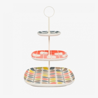 Cake Stand 3 Tier Multi Stem - Orla Kiely Cake Stand #5636648
