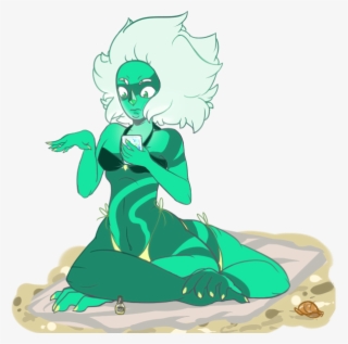 Green Mammal Vertebrate Fictional Character Mythical - Steven Universe Malachite Human #5636861