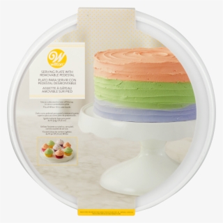 Wilton 2 In 1 Pedestal Cake Stand And Serving Plate, #5636962