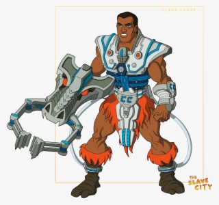 Clamp Champ He Man Thundercats, Princess Of Power, - Masters Of The Universe #5638962