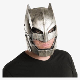 Adult Armoured Batman Half Mask From Medieval Collectibles - Dawn Of Justice Adult Affordable Armored Batman Mask #5640241