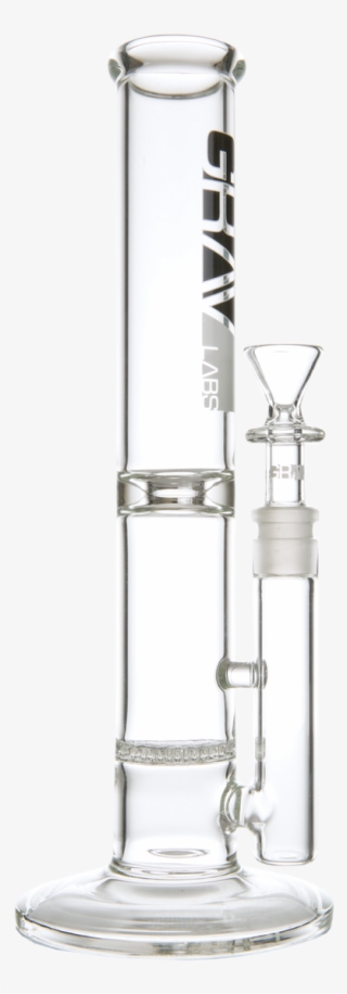 Grav Labs 12 Straight Water Pipe W/disc Perc - Pipe #5640452