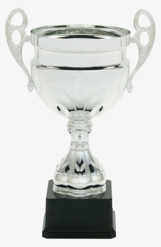 Lombardi Metal Cup Trophies On Black Plastic Base - Lombardi Personalized Silver Metal Cup #5640864