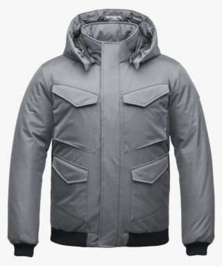 Ash Mens Multi-pocket Bomber - Nobis Ash #5640865