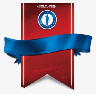 4th July Banner Transparent Png - Clip Art #5643659
